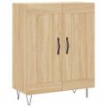 vidaXL Vysoká skrinka dub sonoma 69,5x34x180 cm spracované drevo