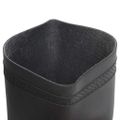 vidaXL Topánky do dažďa čierne veľkosť 38 PVC