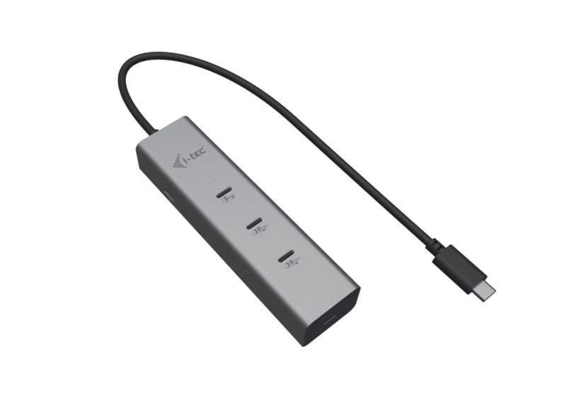 i-tec USB-C Charging Metal HUB 5port s USB-C video 8K, Power Delivery 85W
