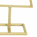 vidaXL Kovový vianočný stromček Zlatá 60 cm Povrchovo upravená oceľ