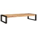 vidaXL Kúpeľňová polica Hnedá 120 x 50 x 23 cm Pevné drsné mango drevo