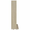 vidaXL Skrinka na CD, dub sonoma 100x23x89,5 cm, kompozitné drevo