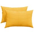 vidaXL Vankúše na pohovku 2 pcs Svetložltá 60 x 40 cm
