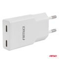 Sieťová nabíjačka 230V 30W GaN 2xUSB-C AMiO-04839