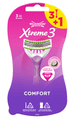 7005712C Wilkinson Xtreme 3 Beauty pohotový holiaci strojček (3+1 ks)