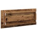 vidaXL Zrkadlo Staré drevo 90 x 8,5 x 37 cm Kompozitné drevo