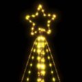 vidaXL LED vianočný stromček 615 LED teplá biela 404,5 cm