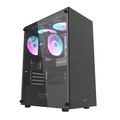 Počítačová skriňa DARKFLASH DK100 Black