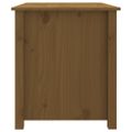vidaXL Konferenčný stolík medovo-hnedý 71x49x55 cm borovicový masív