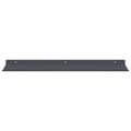 vidaXL Závesná polica 4 ks Antracit 60 x 18 x 2,5 cm Oceľ