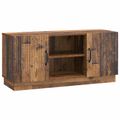vidaXL TV skrinka 102 x 34,5 x 47 cm Staré drevo Kompozitné drevo