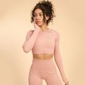Dámske tričko Hyper Crop-Top Pink - BeastPink, veľkosť XL, veľkosť oblečenia XL