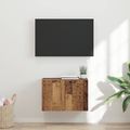vidaXL TV nástenná skriňa 59,5 x 31 x 40 cm Staré drevo