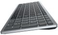 DELL KB740 bezdrátová klávesnice US/ international/ QWERTY Klávesnice, bezdrátová, americké rozložení, QWERTY, cerno-šedá