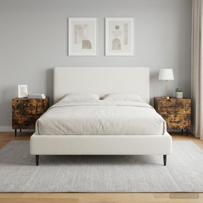vidaXL Nočný stolík 2 ks Dymový dub 43 x 34,5 x 47,5 cm
