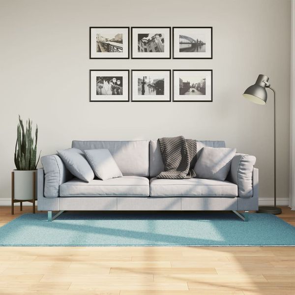 vidaXL Koberec OVIEDO krátky vlas zelený 100x200 cm
