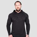 Tričko s dlhým rukávom Static Black - GymBeam, veľkosť L