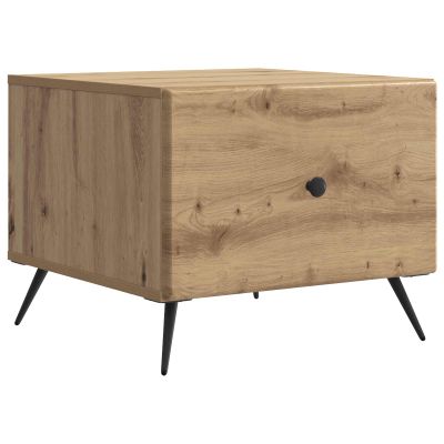 vidaXL Konferenčný stolík Dub artisan 49 x 50 x 40 cm Kompozitné drevo