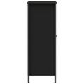 vidaXL Komoda čierna 70x30x80 cm kompozitné drevo