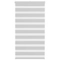 vidaXL Zebra roleta svetlosivá 90x100 cm šírka látky 85,9 cm polyester