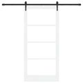 vidaXL Posuvné dvere ORKDAL 93 x 202 cm Biela
