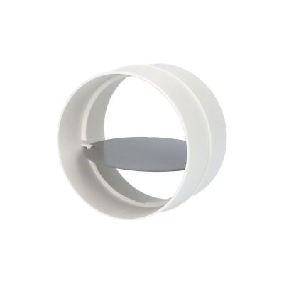 Spojka vnútorná s klapkou VENTS 3131 - 150mm PVC