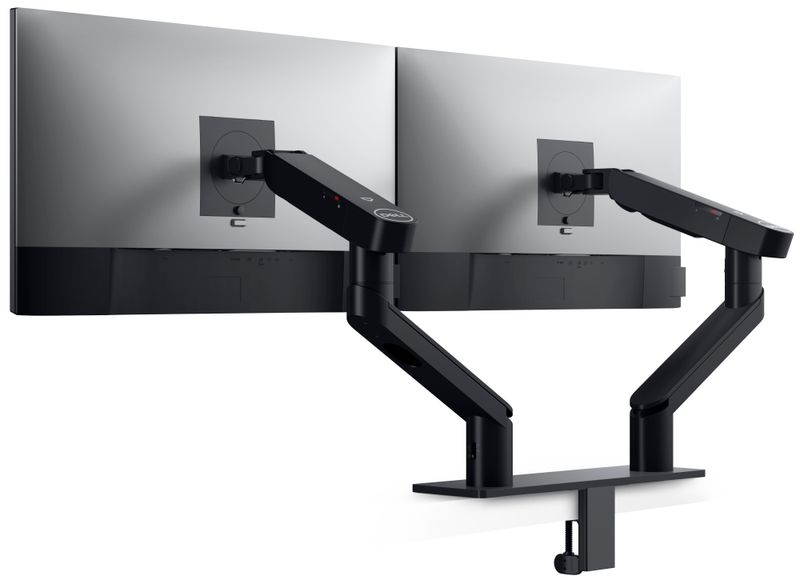 DELL MDA20/ stojan pro dva monitory/ dual monitor stand/ VESA Držák, VESA, stolní, pro dva monitory vedle sebe, úhloprícka 19-27", naklápecí -35°-80°, otácení 180°, nosnost 2-10 kg