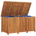 vidaXL Záhradný úložný box 150x80x75 cm masívne akáciové drevo