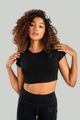 Dámske tričko Essential CropTop Black - STRIX
