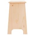 vidaXL Lavica do predsiene 100x28x45 cm masívne borovicové drevo