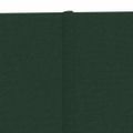 vidaXL Nástenné panely 12 ks tmavozelené 90x30 cm látka 3,24 m²