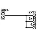 Ekvipotenciálna svorkovnica EPS 2 ELEKTRO BEČOV I223507 s krytom