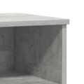 vidaXL Nočné stolíky 2 ks betónové sivé 40x35x50 cm kompozitné drevo
