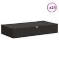 vidaXL Úložná krabica 24 ks Netkaná látka 90 x 48 x 15 cm 64,8 L