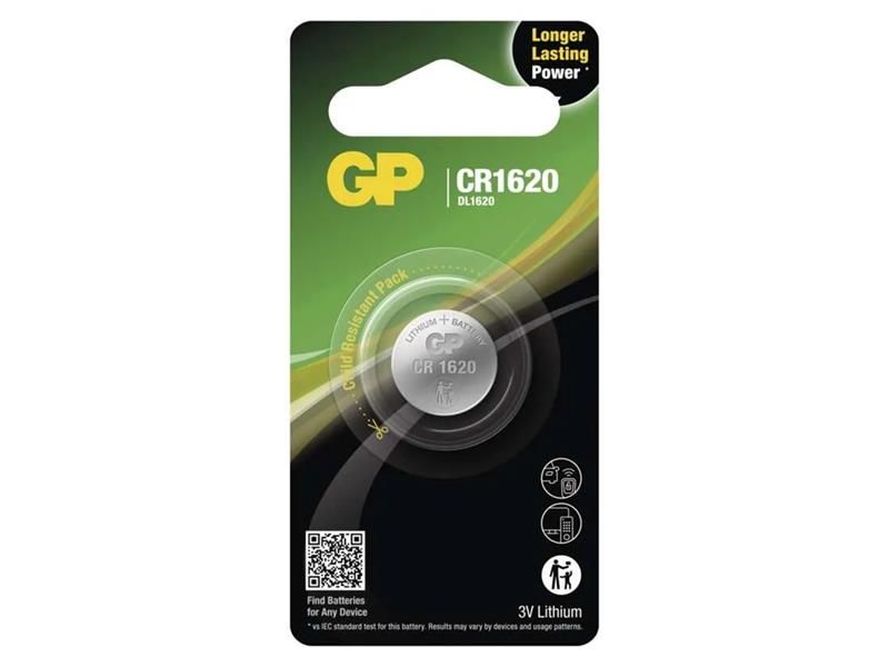 Batéria CR1620 GP Ultra plus lítiová 1ks B15701