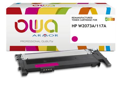 OWA Armor toner kompatibilný s HP W2123A,4500st, červená/magenta