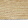 vidaXL Kusové koberce Prírodná a biela 100 x 152 cm Juta