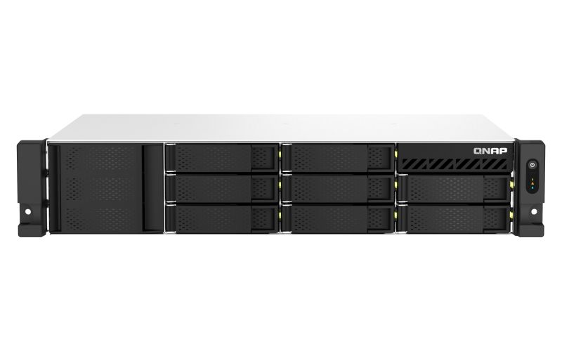 QNAP TS-873AeU-4G (Ryzen 2,2 GHz, 4 GB RAM, 8xSATA, 2x2,5 GbE, 1xPCIe, 2xM.2 sloty, malá hĺbka)