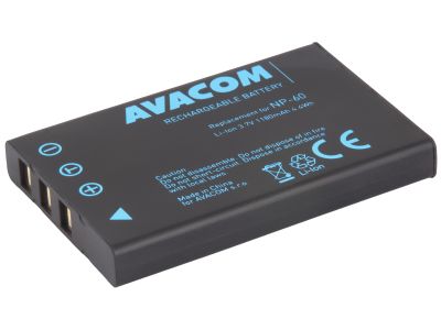 AVACOM batéria pre Fujifilm NP-60 Li-Ion 3.7V 1180mAh 4.4Wh