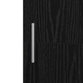 vidaXL Highboard Čierny dub 50 x 42,5 x 185 cm