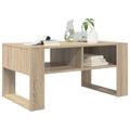 vidaXL Konferenčný stolík Sonoma dub 92 x 53 x 45 cm Kompozitné drevo