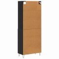 vidaXL Highboard 2 ks Čierny dub 69,5 x 34 x 180 cm