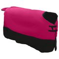 vidaXL Plášť pre kone Ružová a čierna 115 cm Polyester