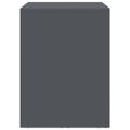vidaXL Nástenná skriňa do garáže Antracit 90 x 33 x 35 cm