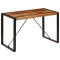 vidaXL Jedálenský stôl zo akáciaového dreva 120x60x76 cm