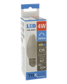 LED žiarovka Trixline 4W E27 C35 denné svetlo