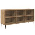 vidaXL TV skrinka 103,5 x 30 x 50 cm Remeselný dub Kompozitné drevo