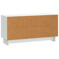 vidaXL TV skrinka Biela 99 x 34,5 x 50 cm Kompozitné drevo