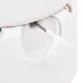 vidaXL Integrované kempingové WC biele 24+17 l HDPE a smalt