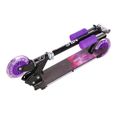 Skladacia kolobežka NILS Extreme HD025 LED fialová